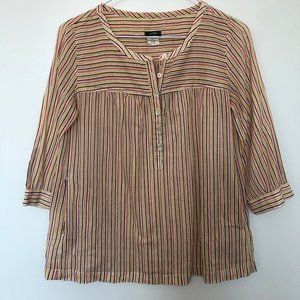 J. Crew 100% Cotton Popover With Pockets
